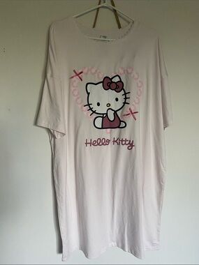 Hello Kitty Pajama Nightgown Ladies Clothes